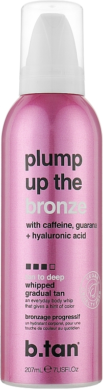 Tanning Cream "Plump Up The Bronze" - B.tan Tan To Deep Everyday Glow Whip — photo N1