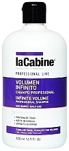 Fragrances, Perfumes, Cosmetics Volumizing Shampoo - La Cabine Infinite Volume Professional Shampoo