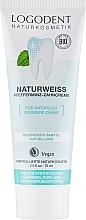 Whitening Bio Toothpaste - Logona Logodent Naturweiss Peppermint Toothpaste — photo N2