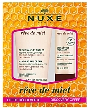 Fragrances, Perfumes, Cosmetics Shaving Set - Nuxe Reve De Miel (h/cr/30ml + lip/stick/4g)