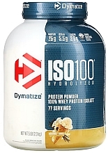 Fragrances, Perfumes, Cosmetics Hydrolyzed Whey Isolate - Dymatize ISO-100 Gourmet Vanilla