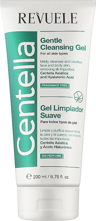 Gentle Face Cleansing Gel - Revuele Centella Gentle Cleansing Gel — photo N1