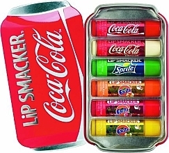 Lip Balm Set - Lip Smacker Coca-Cola Flavored Lip Gloss Collection (balm/6x4g) — photo N1