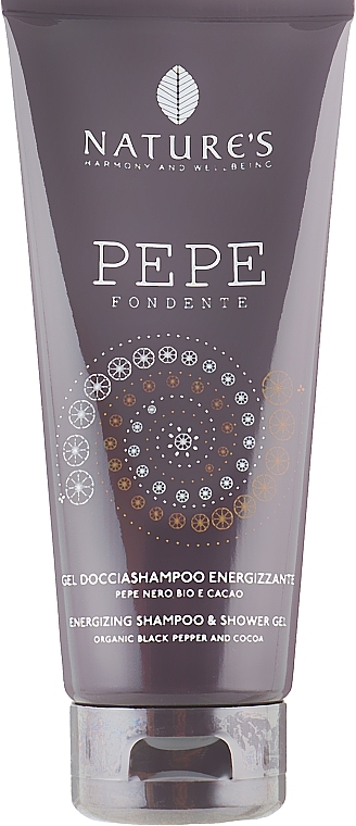 Energizing Shower Gel & Shampoo with Black Pepper - Nature's Dark Pepper Shampoo & Shower Gel — photo N7