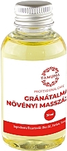 Fragrances, Perfumes, Cosmetics Massage Oil "Pomegranate" - Yamuna Pomegranate Plant Based Massage Oil