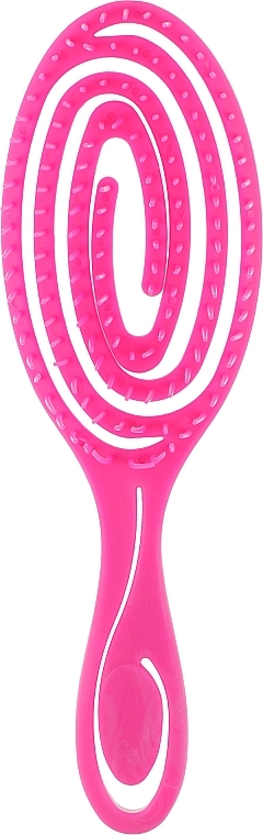 Flexible Vented Hair Brush, oval, CR-4281, pink - Christian — photo N1