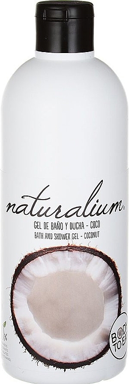 Nourishing Shower Cream-Gel "Coconut" - Naturalium Bath And Shower Gel Coconut — photo N1