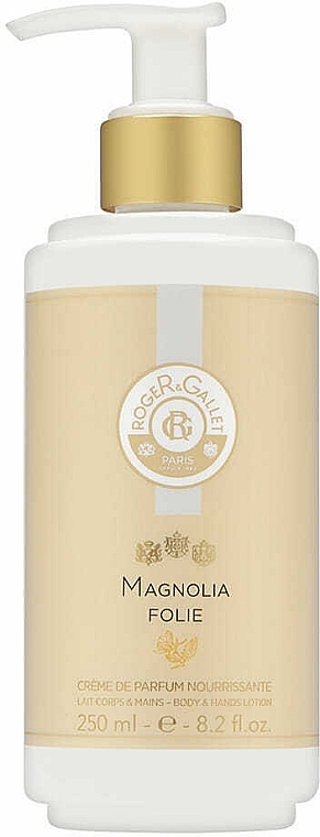 Roger & Gallet Magnolia Folie - Body & Hand Lotion — photo N1