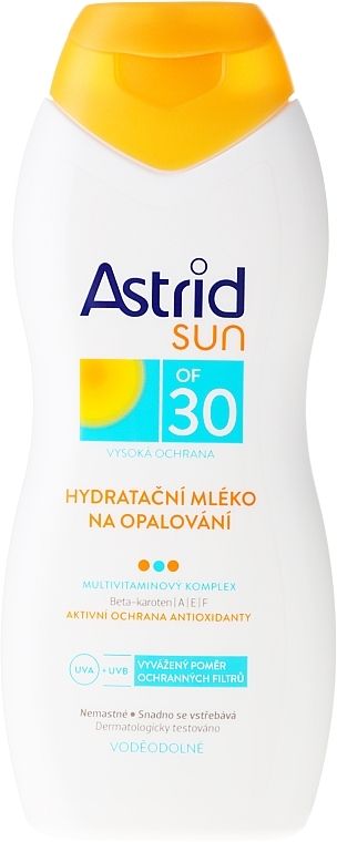 Moisturizing Sun Milk SPF30 - Astrid Sun Moisturizing Suncare Milk  — photo N1