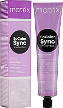 Ammonia-Free Acid Hair Toner - Matrix SoColor Sync Pre-Bonded Acidic Toner Translucent — photo N13
