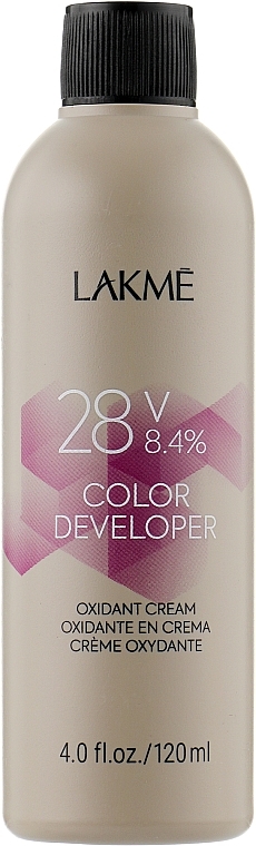 Oxidizing Cream - Lakme Color Developer 28V (8,4%) — photo N1