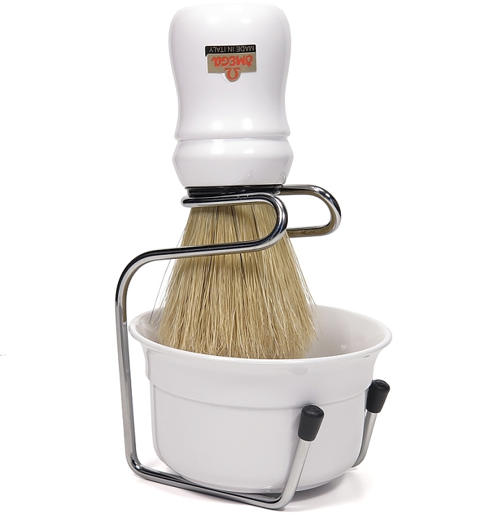 Shaving Set, 49.18, white - Omega — photo N3