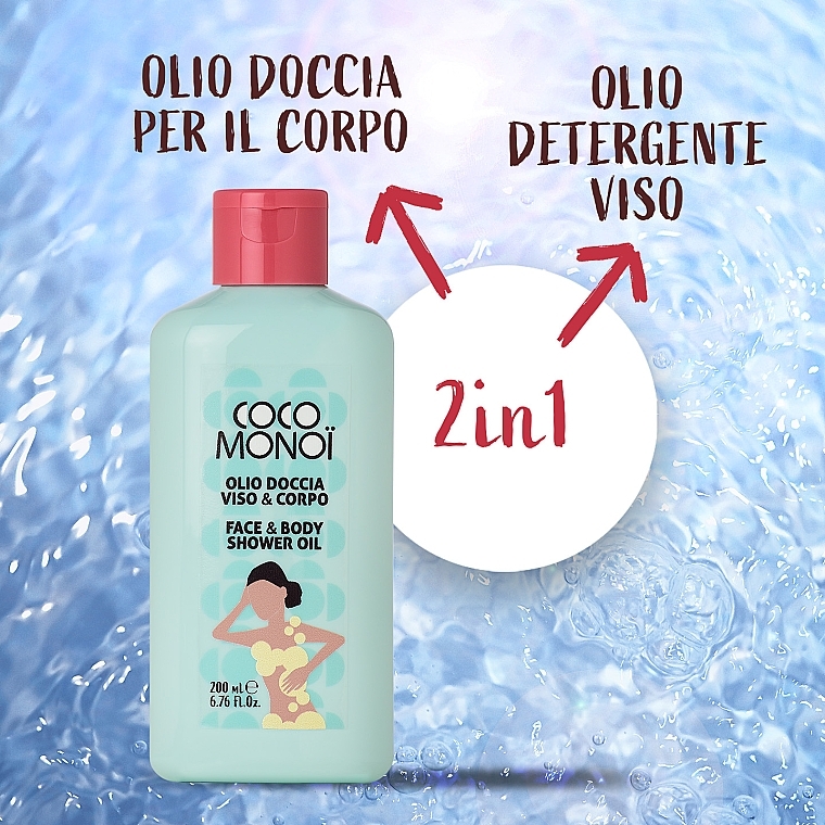 Cleansing Oil for Face and Body - Coco Monoi Face & Body Shower Oil — photo N4