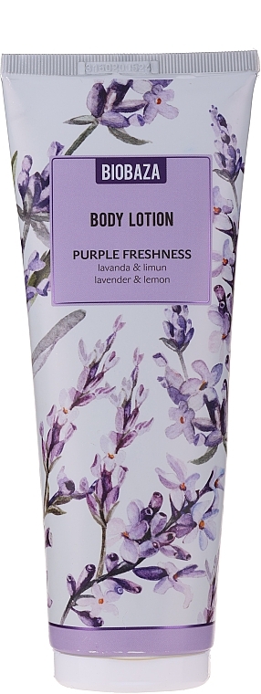 Lavender & Lemon Body Lotion - Biobaza Purple Freshness Body Lotion — photo N1