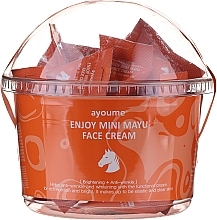 Fragrances, Perfumes, Cosmetics Repair Face Cream with Horse Oil - Ayoume Enjoy Mini Mayu Face Cream