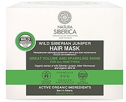 Fragrances, Perfumes, Cosmetics Mask for All Hair Types "Wild Juniper" - Natura Siberica Cosmos Natural