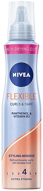 Hair Mousse ‘Flexible Curls’ - NIVEA Flexible Curls & Care — photo N4