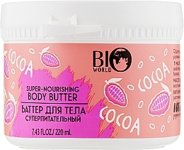 Fragrances, Perfumes, Cosmetics Super-Nourishing Body Butter - Bio World Secret Life Super-Nourishing Kokoa Body Butter