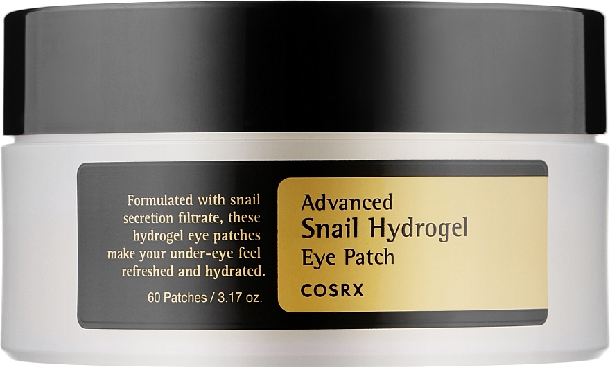 Hydrogel Eye Patch with Snail Mucin - Cosrx Advanced Snail Hydrogel Eye Patch — photo N1