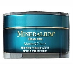 Fragrances, Perfumes, Cosmetics Matifying Protector - Mineralium Matte&Clear Matifying Protector SPF15