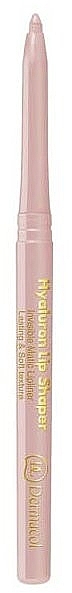 Transparent Lip Contour Pencil - Dermacol Hyaluron Lip Shaper — photo N3