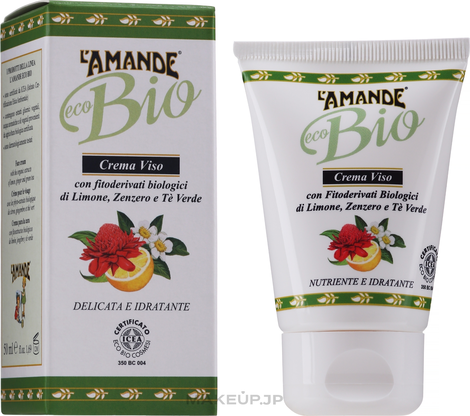 Face Cream - L'Amande Eco Bio Crem — photo 50 ml