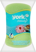 Fragrances, Perfumes, Cosmetics Bath & Massage Sponge 'Butterfly', green - York