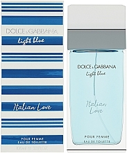 Dolce & Gabbana Light Blue Italian Love - Eau de Toilette — photo N4