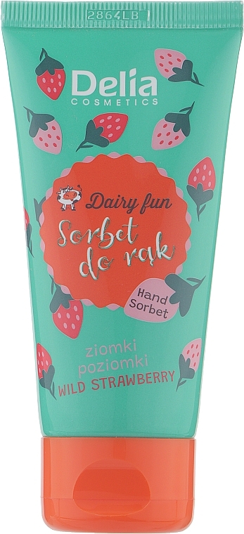 Hand Sorbet "Homemade Strawberries" - Delia Dairy Fun — photo N1