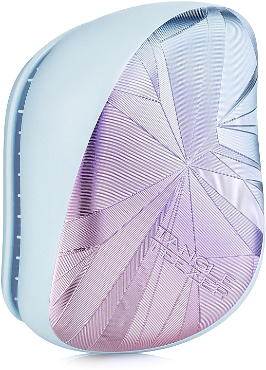 Hair Brush - Tangle Teezer Compact Styler Smashed Holo Blue — photo N6