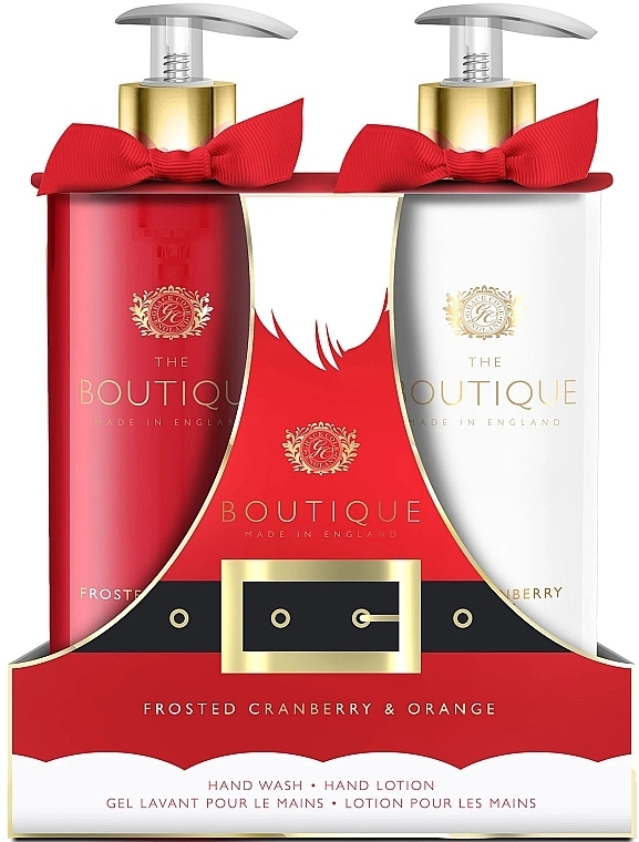 The Boutique - Frosted Cranberry & Orange (h/lot/500ml + h/wash/500ml) — photo N1