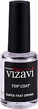 Top Coat - Vizavi Professional Top Coat Super Fast Drying — photo N2