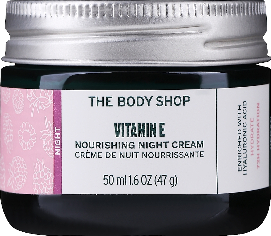 Vitamin E Nourishing Night Cream - The Body Shop Vitamin E Nourishing Night Cream — photo N1