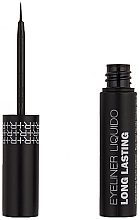 Liquid Waterproof Eyeliner - Rougj+ Glamtech Waterproof Long-Lasting Liquid Eyeliner — photo N1