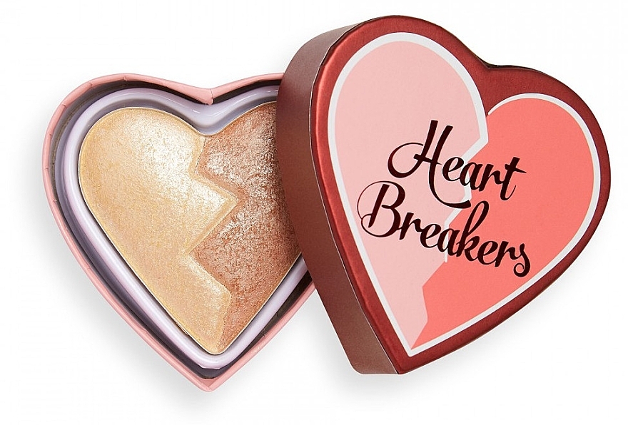 Highlighter - I Heart Revolution Heart Breakers Powder Highlighter — photo N9