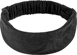 Fragrances, Perfumes, Cosmetics Headband "Suede Classic", straight, black - MAKEUP Hair Accessories