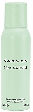 Fragrances, Perfumes, Cosmetics Carven Dans Ma Bulle Eau - Perfumed Deodorant