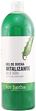 Fragrances, Perfumes, Cosmetics Shower Gel - Tot Herba Shower Gel Vitalizante Aloe Vera