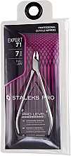 Fragrances, Perfumes, Cosmetics Professional Skin Nippers NE-71-7 "Expert" - Staleks Pro