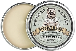 Hair Styling Matte Clay - Mr Bear Family Pomade Matt Clay Travel Size — photo N1