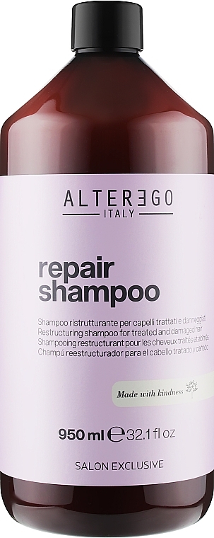 Repairing Shampoo for Damaged Hair - Alter Ego Repair Shampoo — photo N3