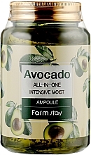 Fragrances, Perfumes, Cosmetics Multifunctional Serum with Avocado Extract - FarmStay Avocado All-In-One Intensive Moist Ampoule
