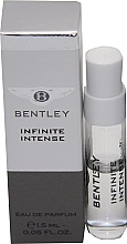 Fragrances, Perfumes, Cosmetics Bentley Infinite Intense - Eau de Parfum (sample)