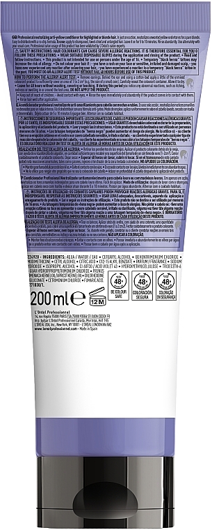 Conditioner - L'Oreal Professionnel Serie Expert Blondifier Cool Conditioner — photo N2