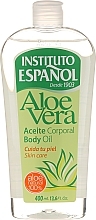 Fragrances, Perfumes, Cosmetics Body Oil "Aloe Vera" - Instituto Espanol Aloe Vera Body Oil