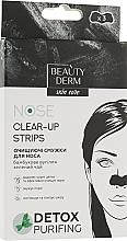 Fragrances, Perfumes, Cosmetics Nose Cleansing Strips with Bamboo Charcoal - Beauty Derm Nose Clear-Up Strips
