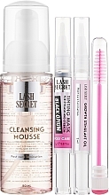 Fragrances, Perfumes, Cosmetics Set - Lash Secret Lami Home (mousse/80ml + l/oil/2ml + brush/1pcs + mask/2ml)