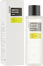 Face Toner - Coxir Green Tea BHA BHA Clear Toner — photo N1