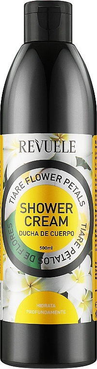 Shower Cream "Tiare Flower Petals" - Revuele Fruit Skin Care Tiare Flower Petals Shower Cream — photo N1