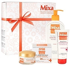 Fragrances, Perfumes, Cosmetics Sensitive Skin Kit - Mixa (f/cream/50ml + b/milk/400ml + h/cream/100ml)